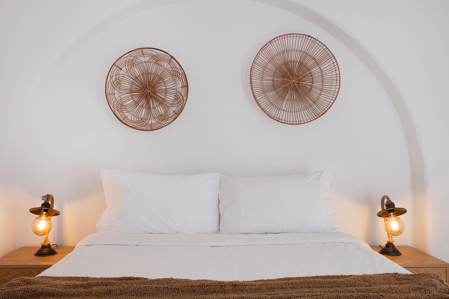 Mykonian Style W Shared Pool Houses & Nighttime Security Guard Ornos  Exterior photo