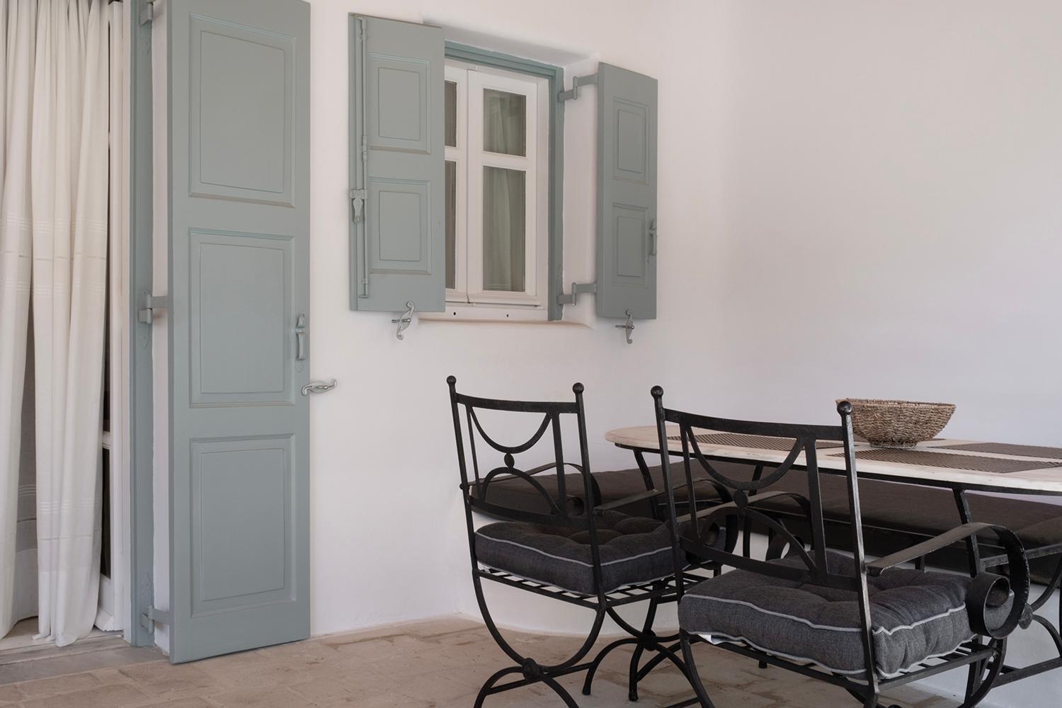 Mykonian Style W Shared Pool Houses & Nighttime Security Guard Ornos  Exterior photo